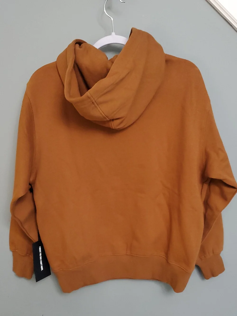 Unisex PLEASURES NOW Brown Graphic Hoodie - Cherub Logo (sz M Small - W Medium)